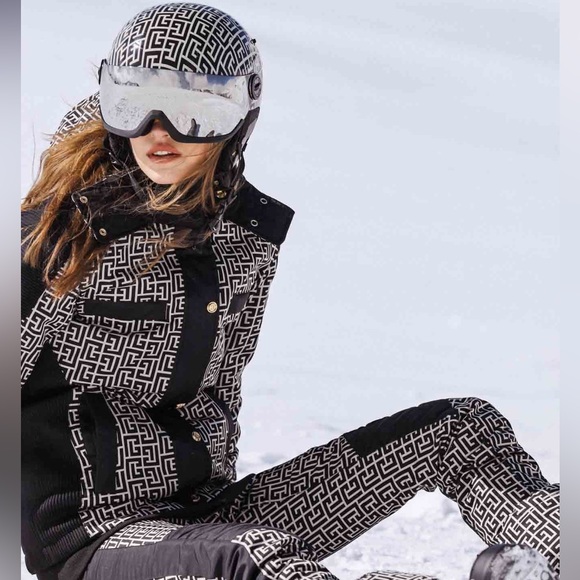 BALMAIN LIMITED EDITION quilted printed ski pants 38 NWT - Picture 16 of 16